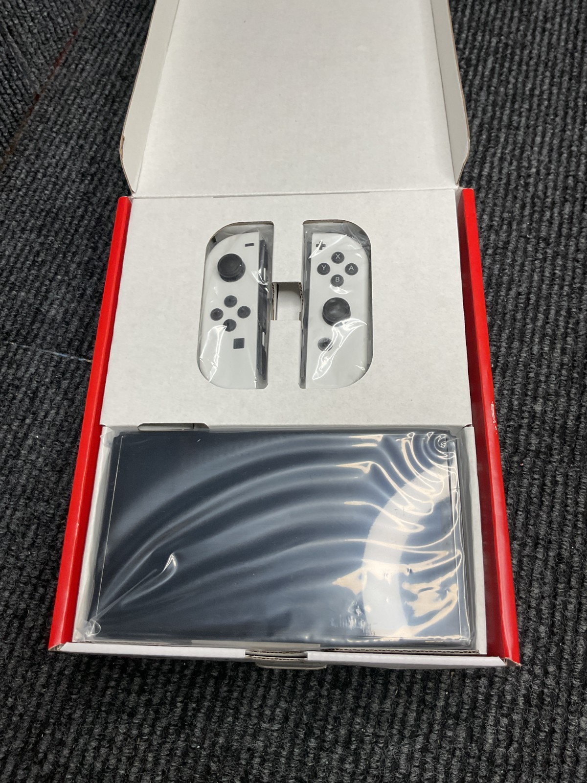 New Nintendo Switch OLED Console Gaming System HEG-001 Black/White Bundle