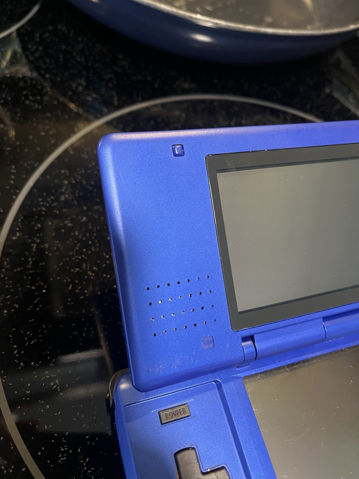 Original Nintendo DS NTR-001 Blue (No Stylus) FULLY TESTED & WORKING