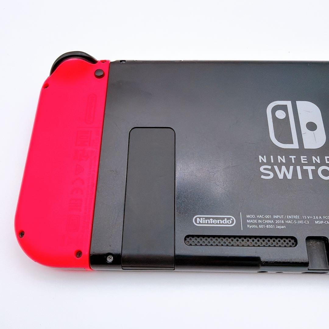 Nintendo Switch Handheld Console Tablet w/ Joyconb Red Blue Working Tested
