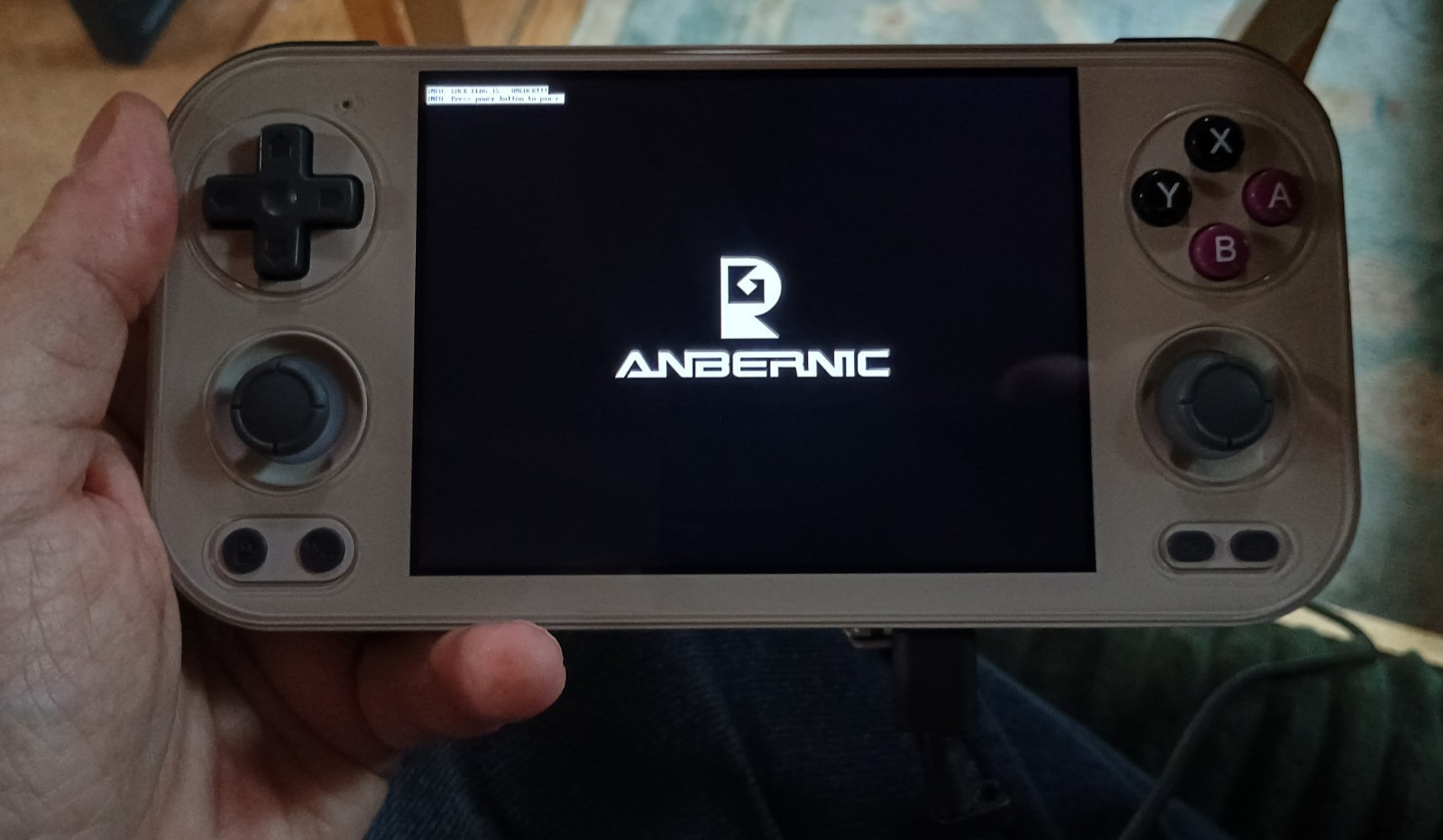 💥Anbernic RG 476H Retro Console Android GammaOS Case Grip 512GB Micro SD Games!