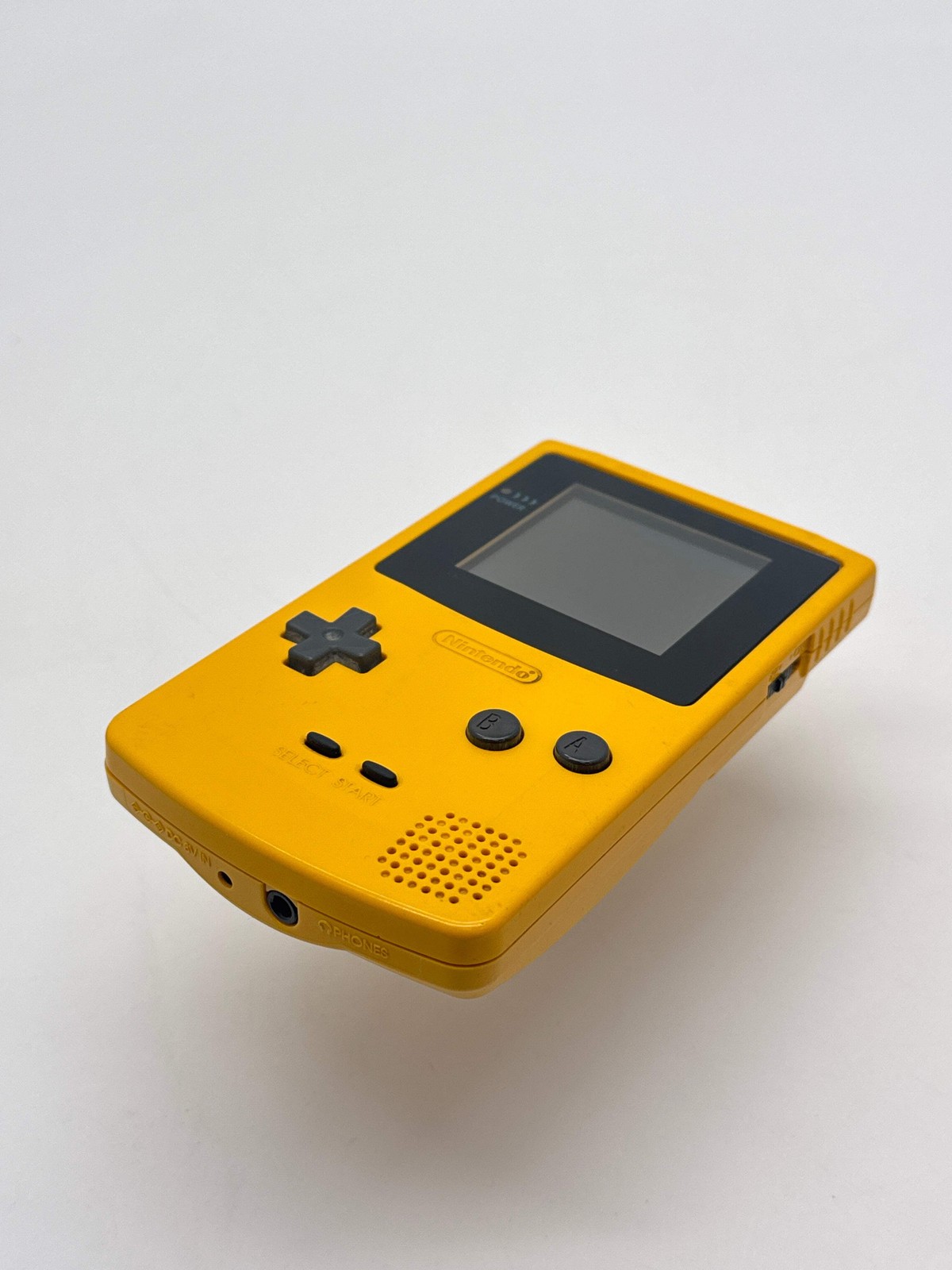 Nintendo Game Boy Color CGB-001 Yellow Console #648 Aftermarket Lens or/and Shel