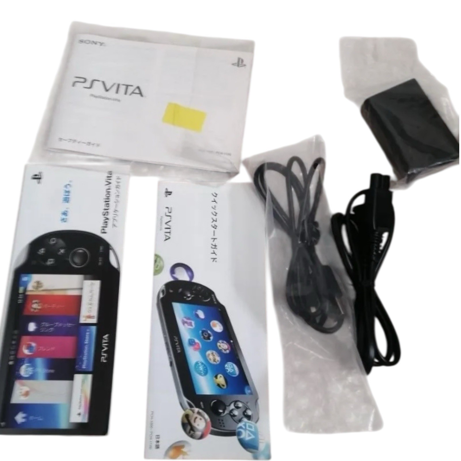 Sony PlayStation Vita PCH-1000 Black Near Mint From Japan