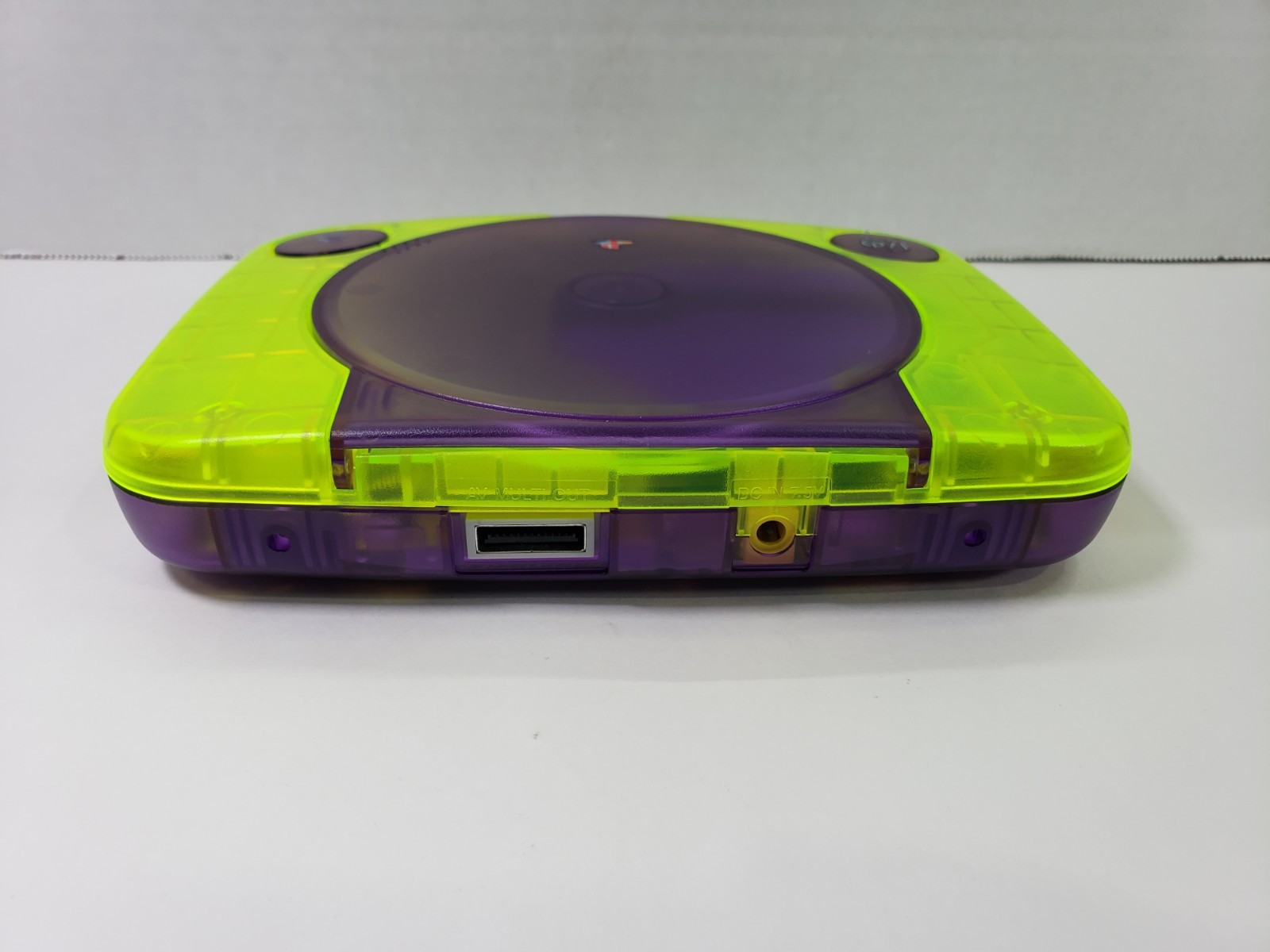Custom Sony PSOne Video Game Console SCPH-101 Translucent Shell, Console Only