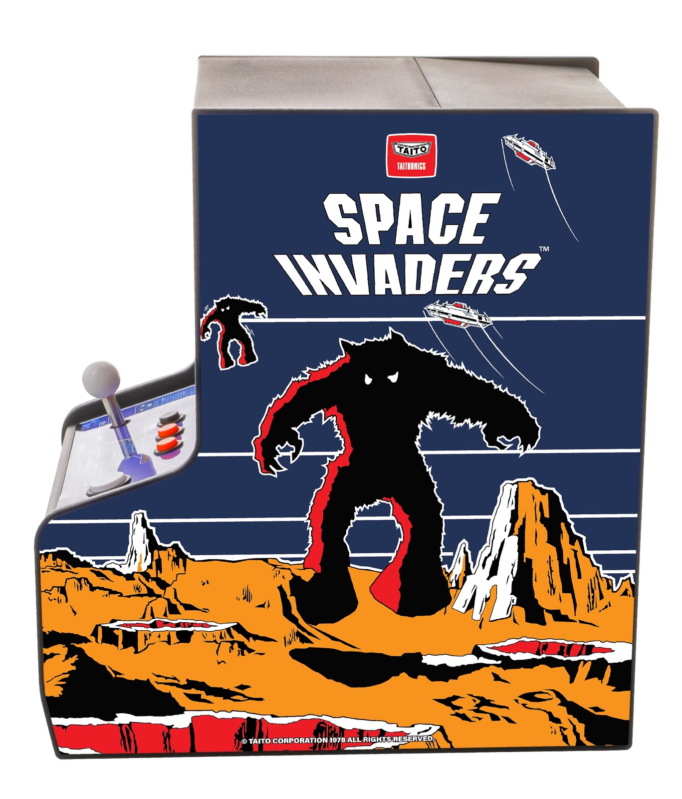 My Arcade Space Invaders Collectible Retro Arcade Machine Micro Player