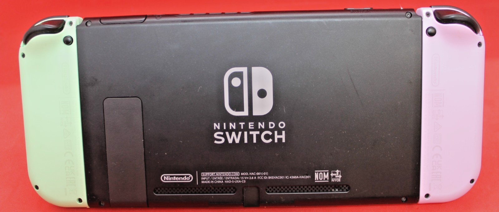 Nintendo Switch HAC-001(-01) 32GB Console w/ Pastel Pink/Pastel Green Joy‑Cons