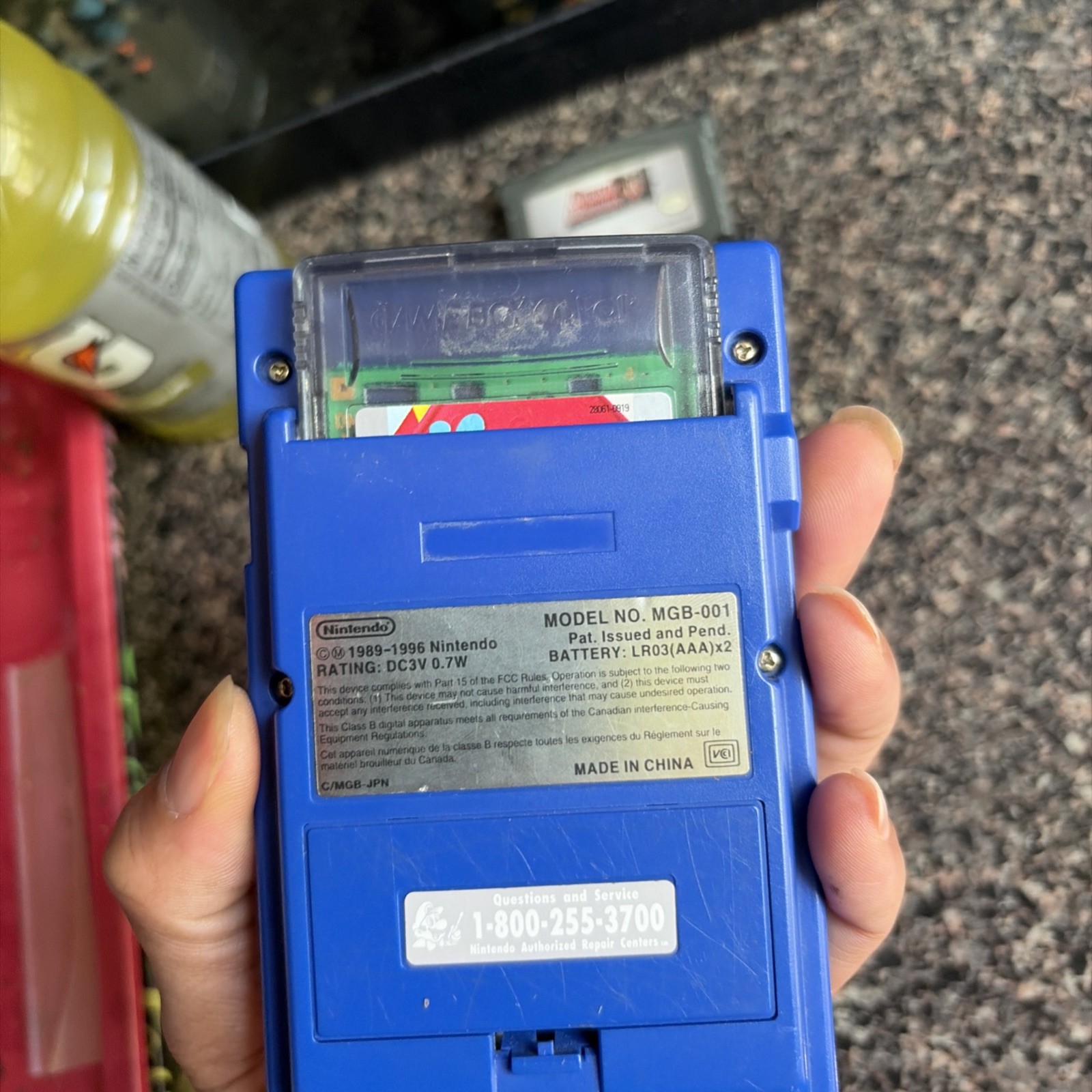 Nintendo Game Boy Pocket – Blue