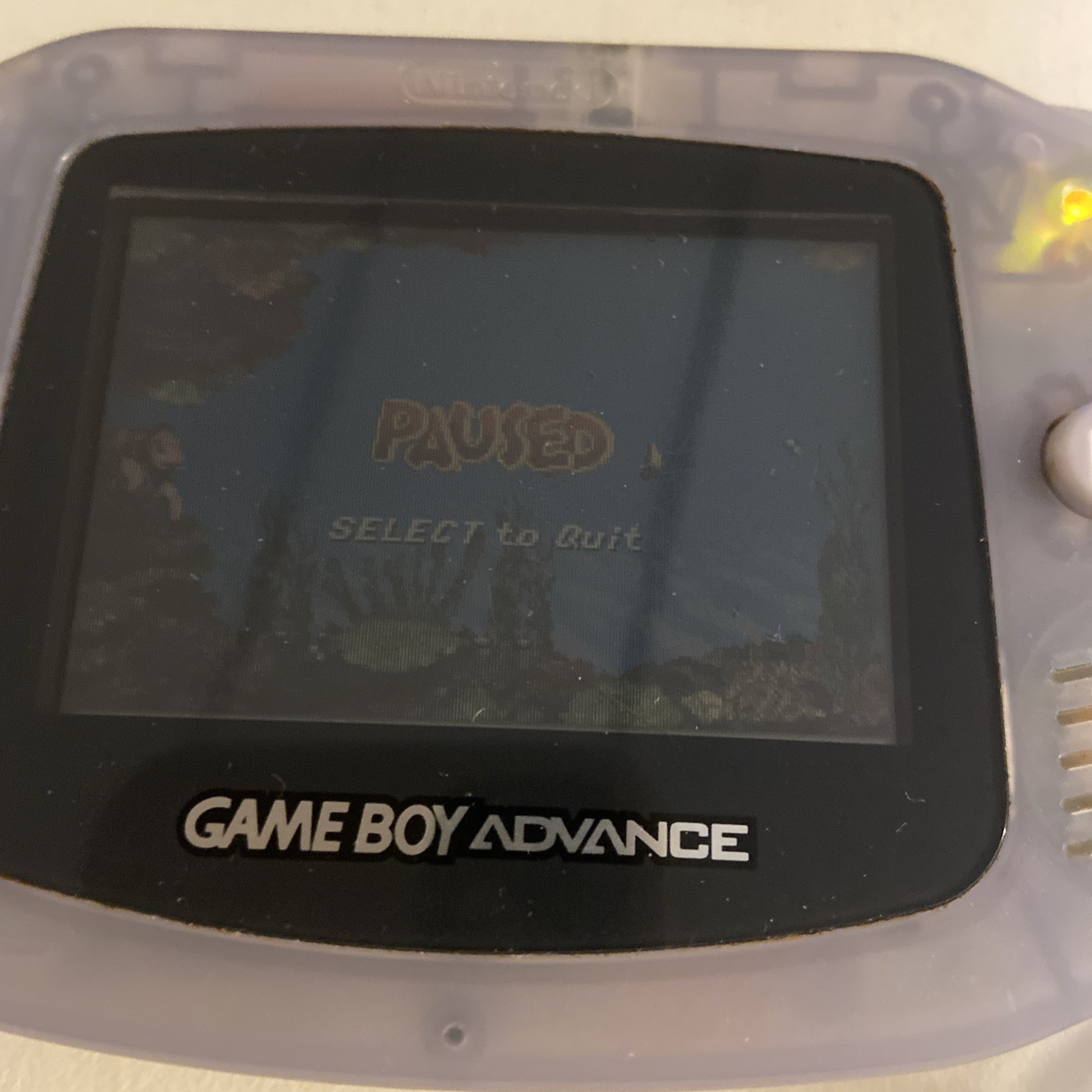 Nintendo Game Boy Advance ago-001 working you buy everything on the pictures