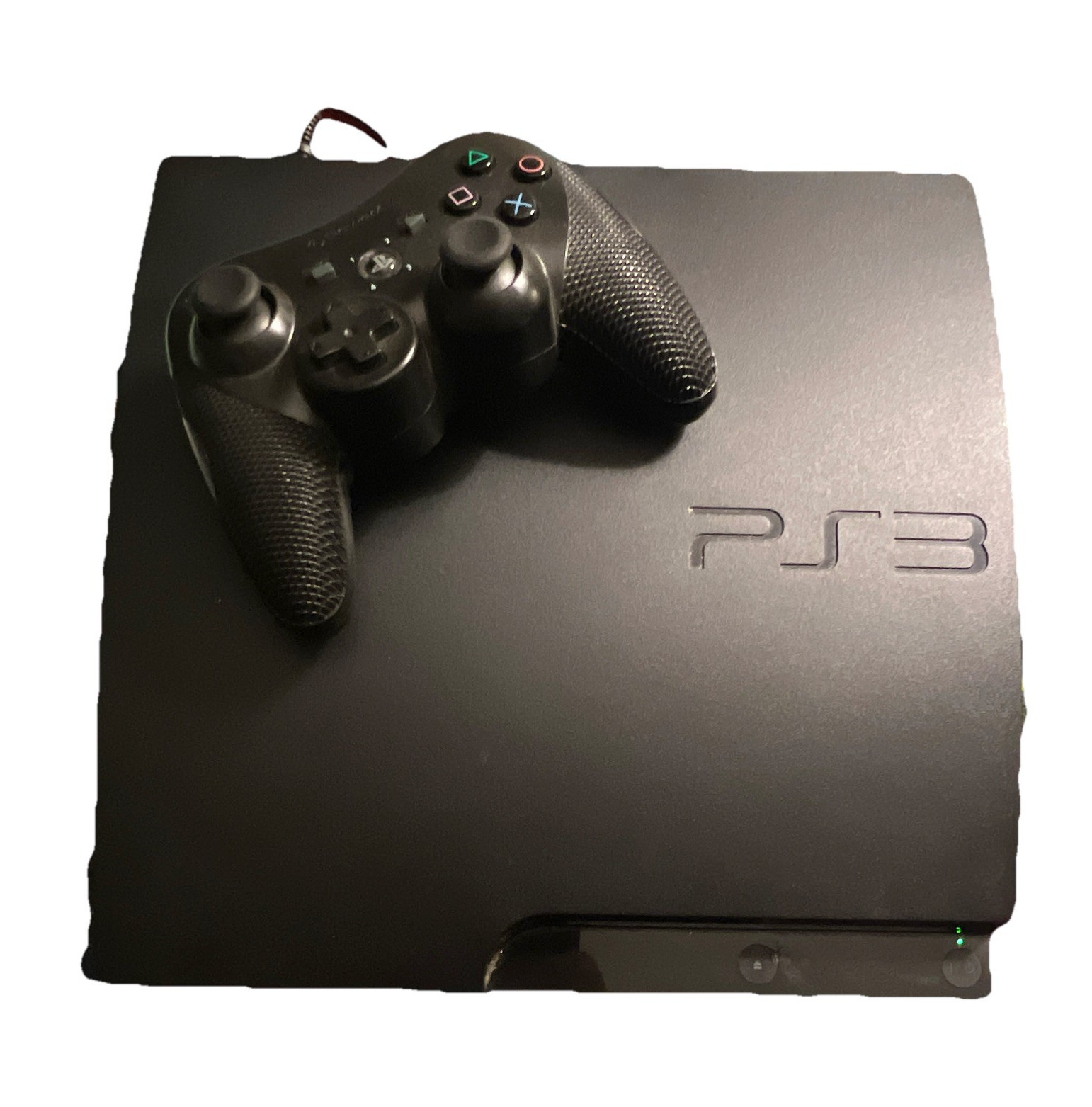 Sony PlayStation 3 Slim CECH-3001B 320GB Black Console w/ Controller HDMI