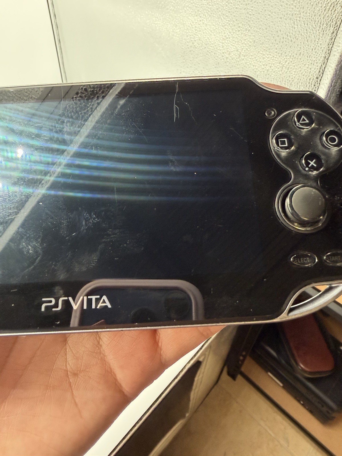 Sony Playstation Vita PS Vita PCH-1001 Handheld Console Gaming System Only Black