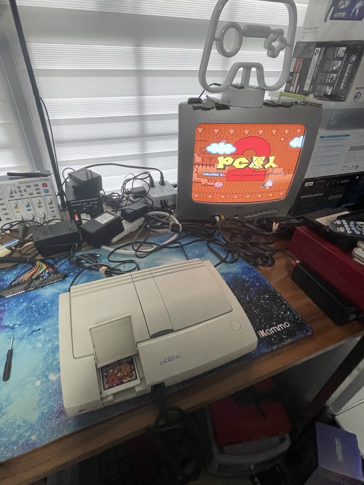 NEC PC Engine Duo-R PI-TG10 Console System Japan Import