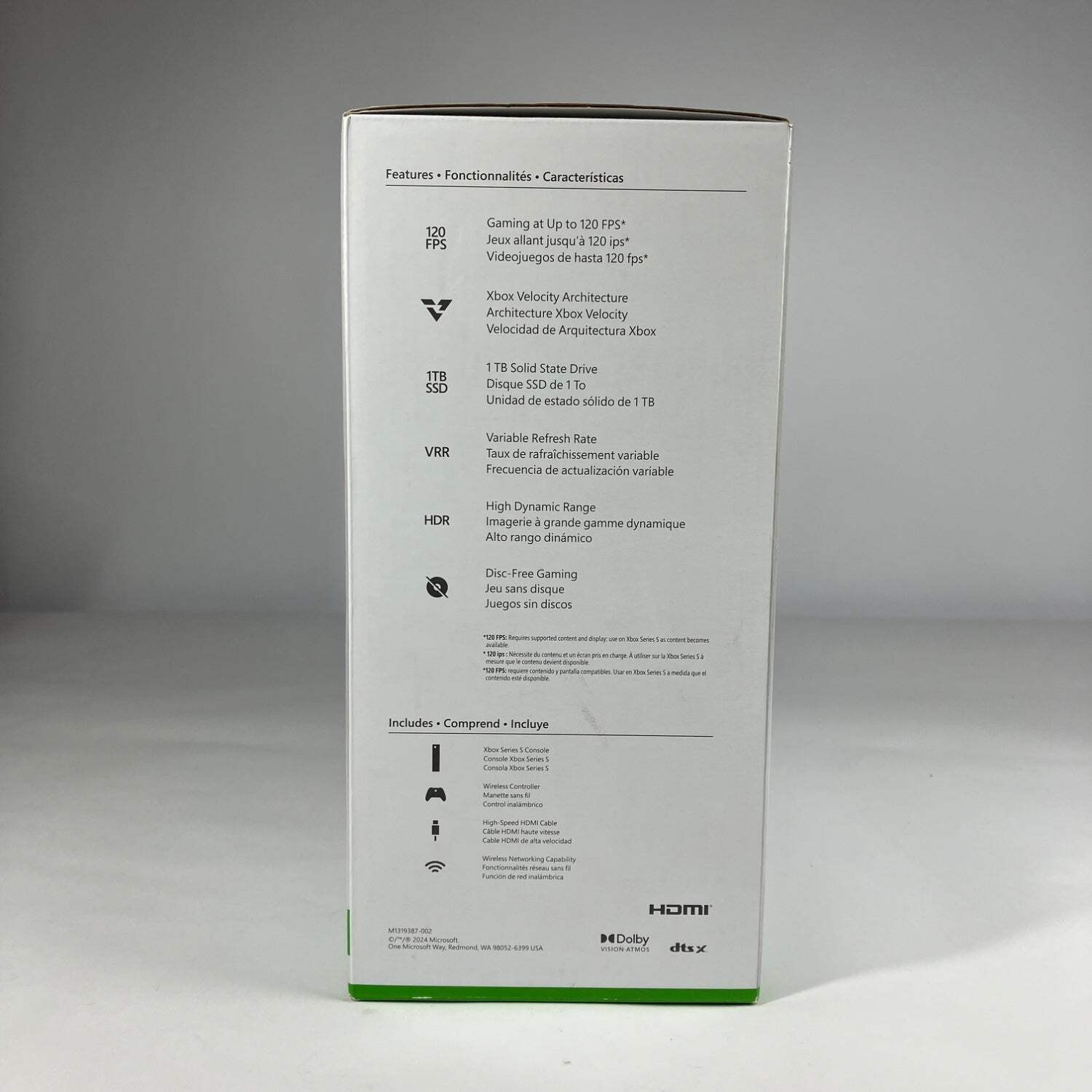 New Microsoft Xbox Series S 1TB Console Gaming System White 1883