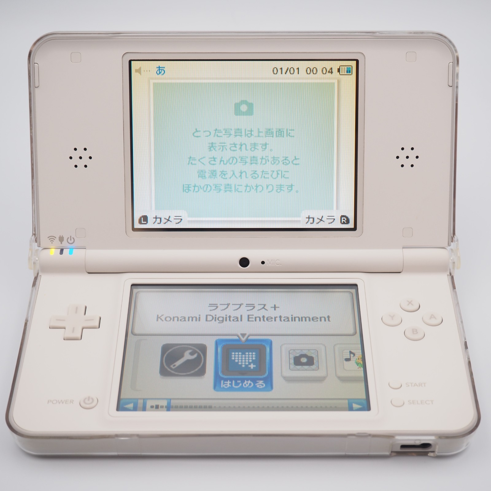 Nintendo DSi XL LL Love Plus «Manaka» Deluxe Console KONAMI w/Box Tested VG