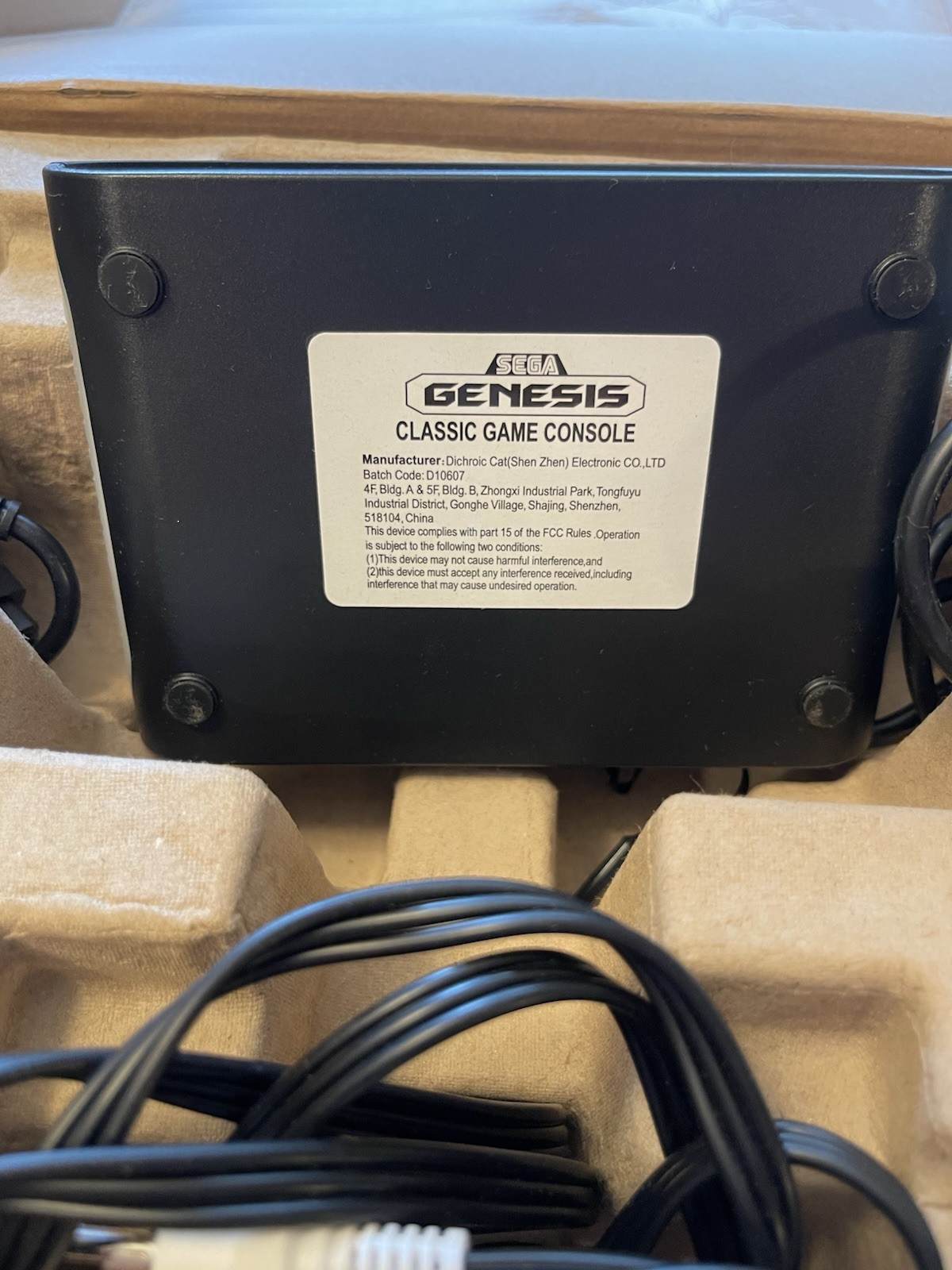 Sega Genesis Classic Game Console 81 Built In Games Complete Box Cartridge Slot