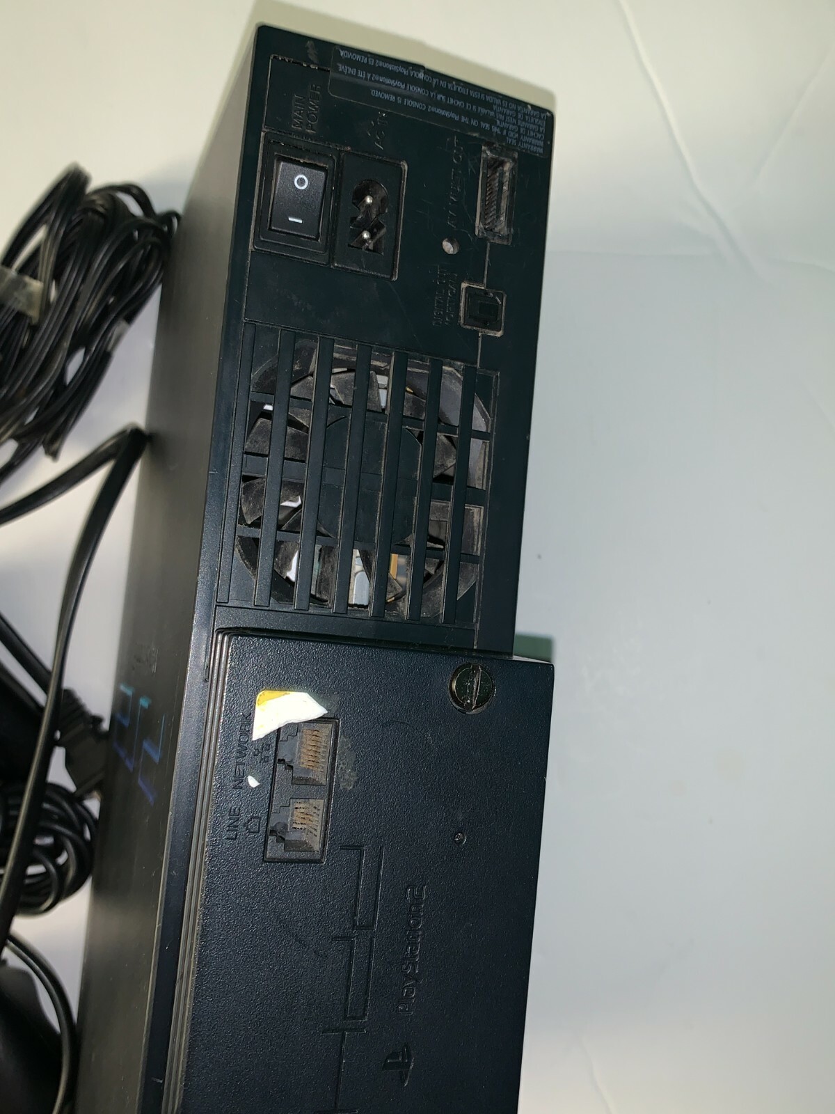 Sony PlayStation 2 Console – Black (SCPH-50001- CONSOLE-2 CONTROLLERS+MEMORY