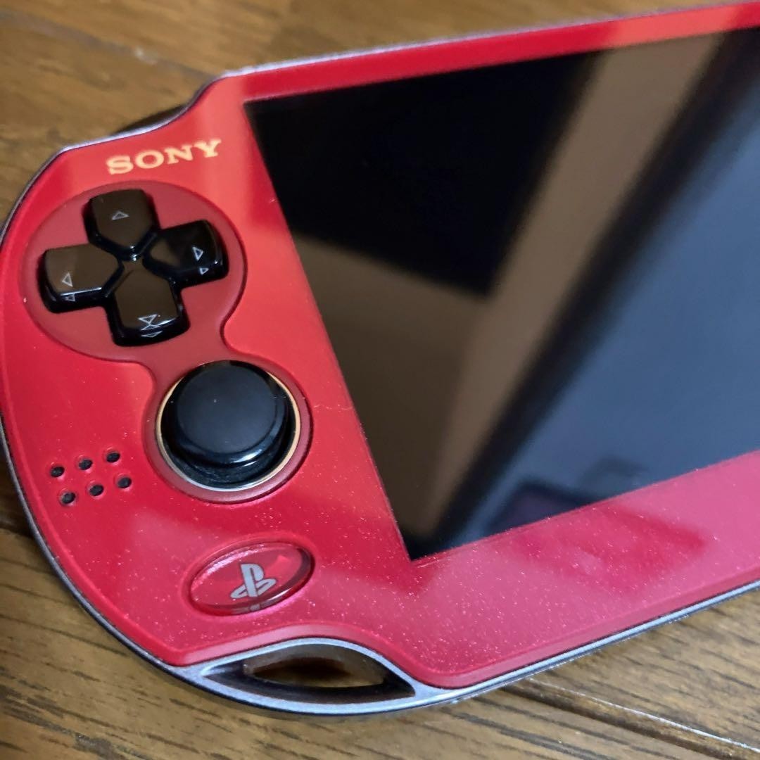 Excellent SONY PS Vita PCH-1000 ZA03 Cosmic Red Wifi