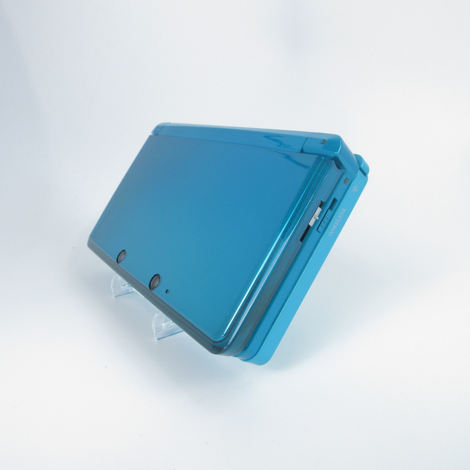 【Excellent】Nintendo 3DS Aqua Blue Console ONLY Japanese Edition #DEN0922/13