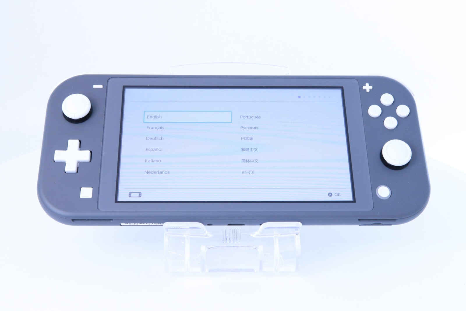 JP Game Nintendo Switch Lite Gray [Rank :S] W/BOX【 Region Free 】