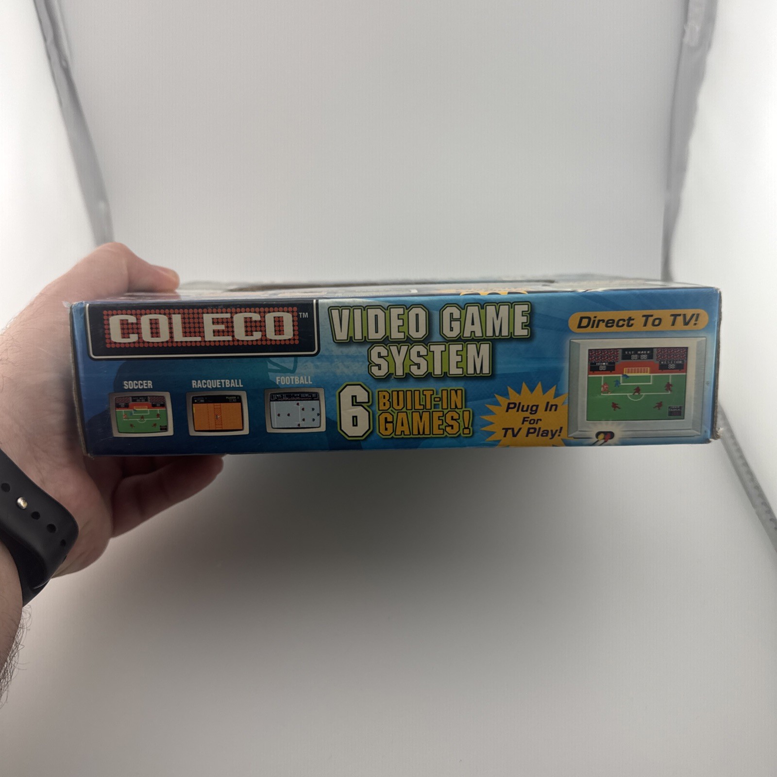 COLECO Video Game System 6 Built-In Games.PLUG IN TV AND PLAY!