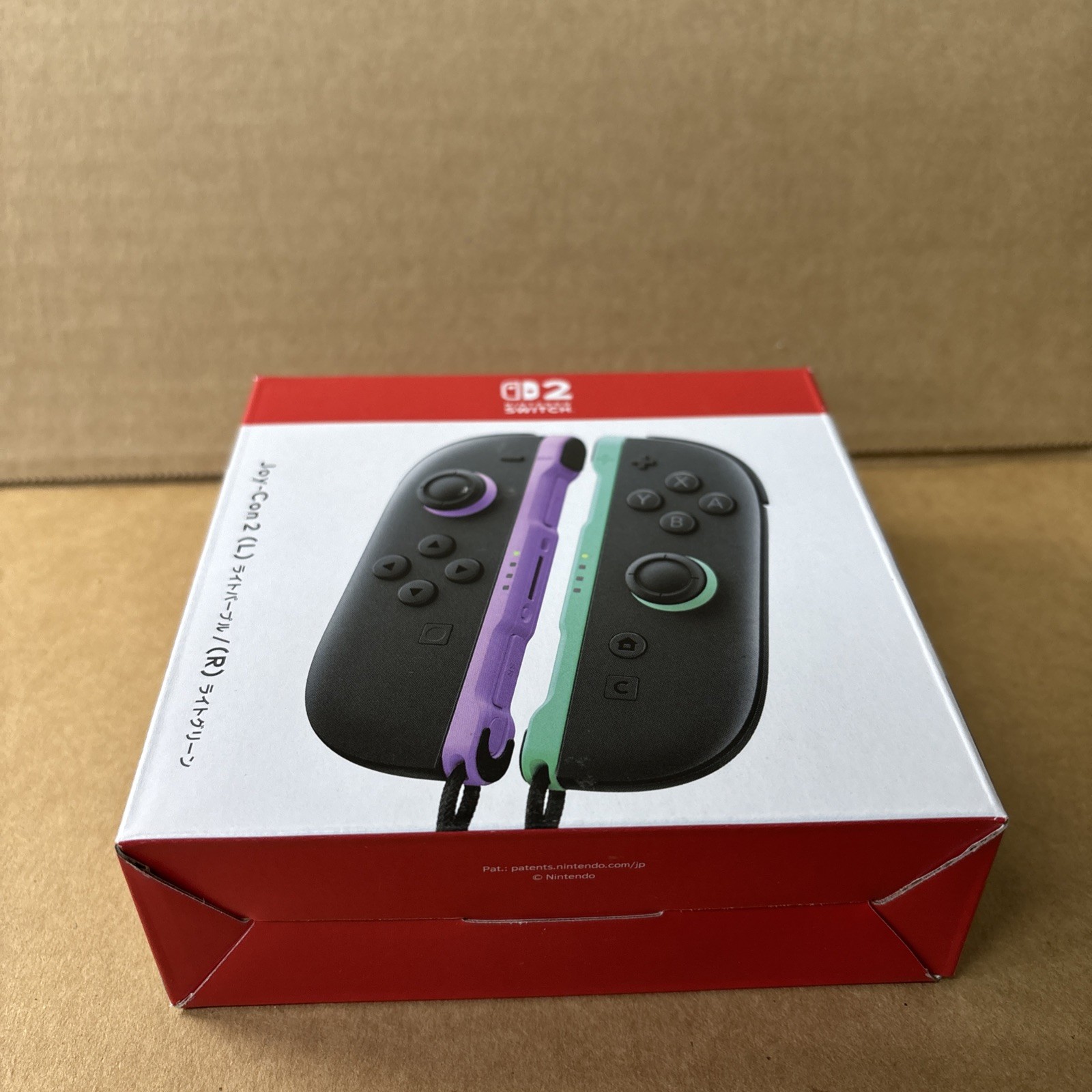 Nintendo Joy-Con 2 Controller Set, Left and Right, Light Purple and Light Green
