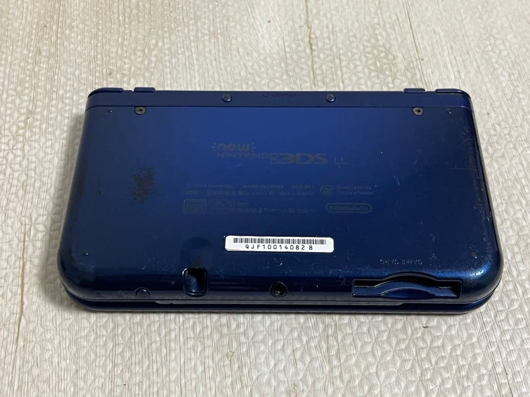 New Nintendo 3DS LL XL Metallic Blue Console System Japan NTSC-J Only 0120