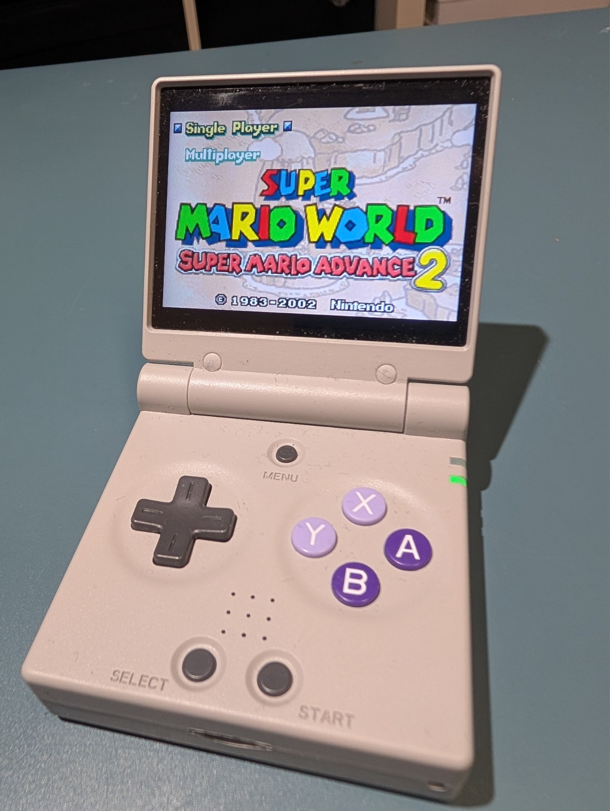 Miyoo Mini Flip Grey 32GB 2.8” IPS Retro Handheld Console WiFi Net Mint