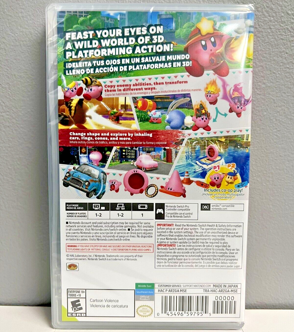 Kirby and the Forgotten Land Switch Brand New Sealed Game Special [2022]