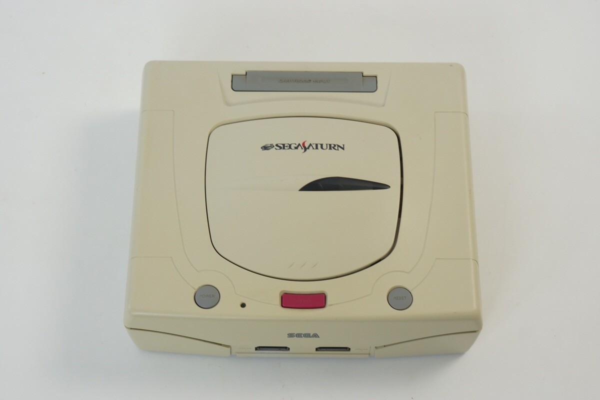 Sega Saturn Console -System Only- WHITE HST-3220 Tested NTSC-J B64016644