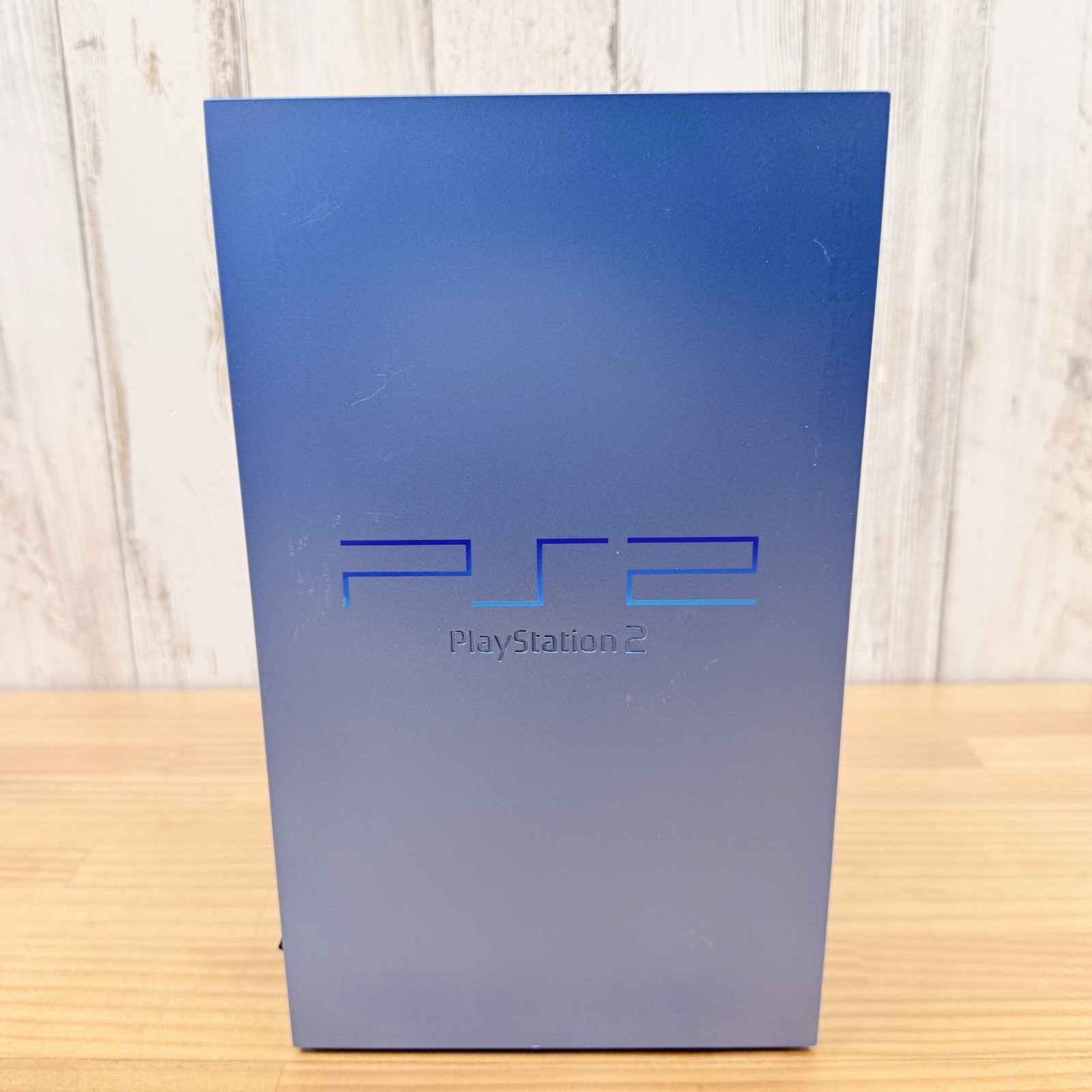 Sony PlayStation 2 PS2 Aqua Blue Console SCPH-39000 Controller Set Tested