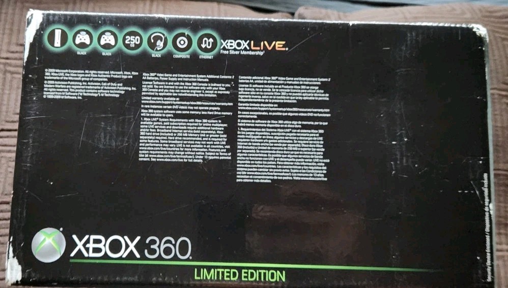 Microsoft Xbox 360 Elite Call Of Duty: Modern Warfare 2 Limited Edition CIB