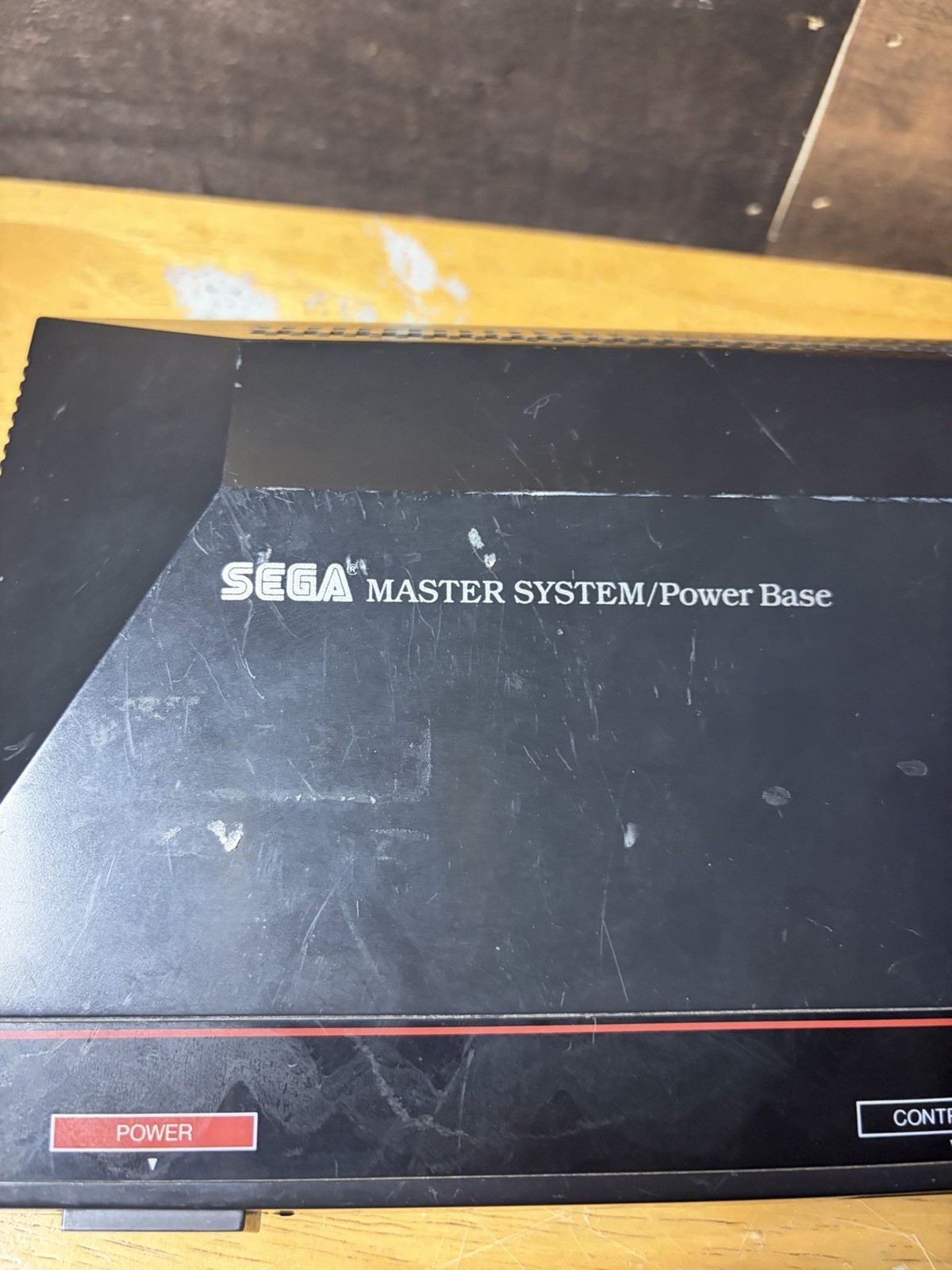 Sega Master System Console No Controller Tested
