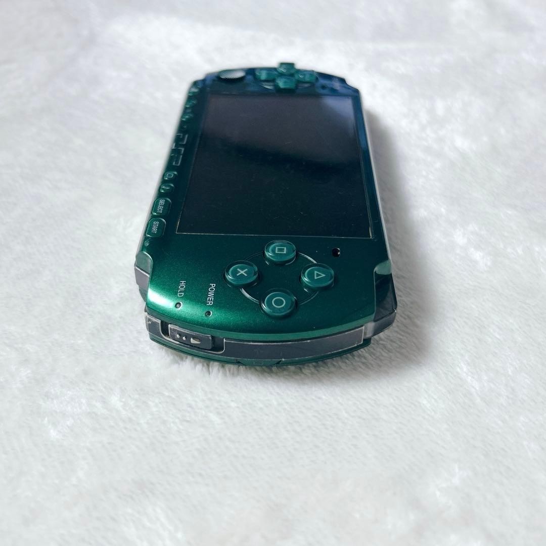 Sony PSP-3000 Console Green Rare Color Region free Used