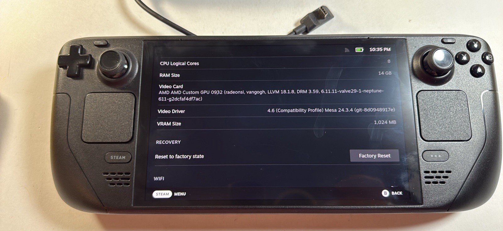 Steam Deck OLED 1 TB w/ Carry Case , Dock and Power Adapter