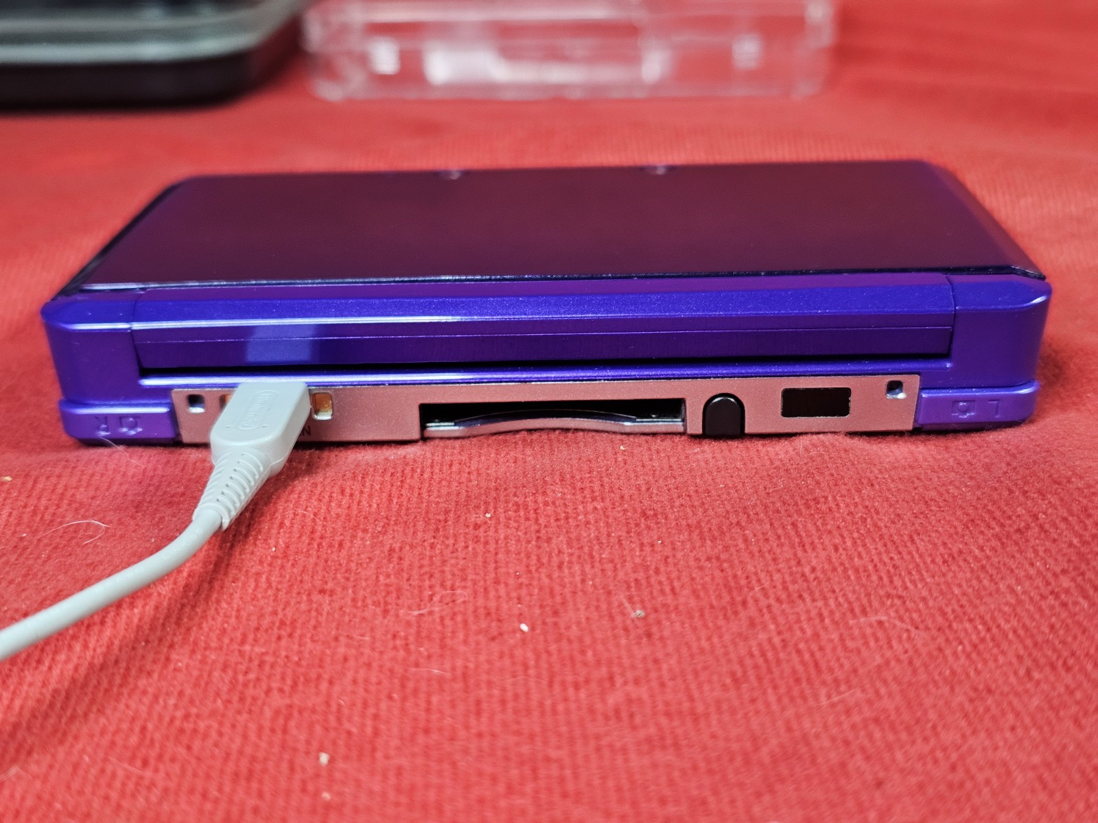 Nintendo 3DS Midnight Purple Handheld System Console – Clean & Tested -Authentic