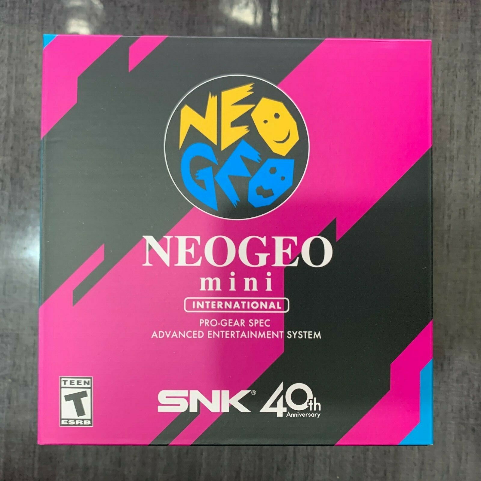 NEOGEO Mini International Classic Edition SNK 40th Anniversary Brand New Sealed
