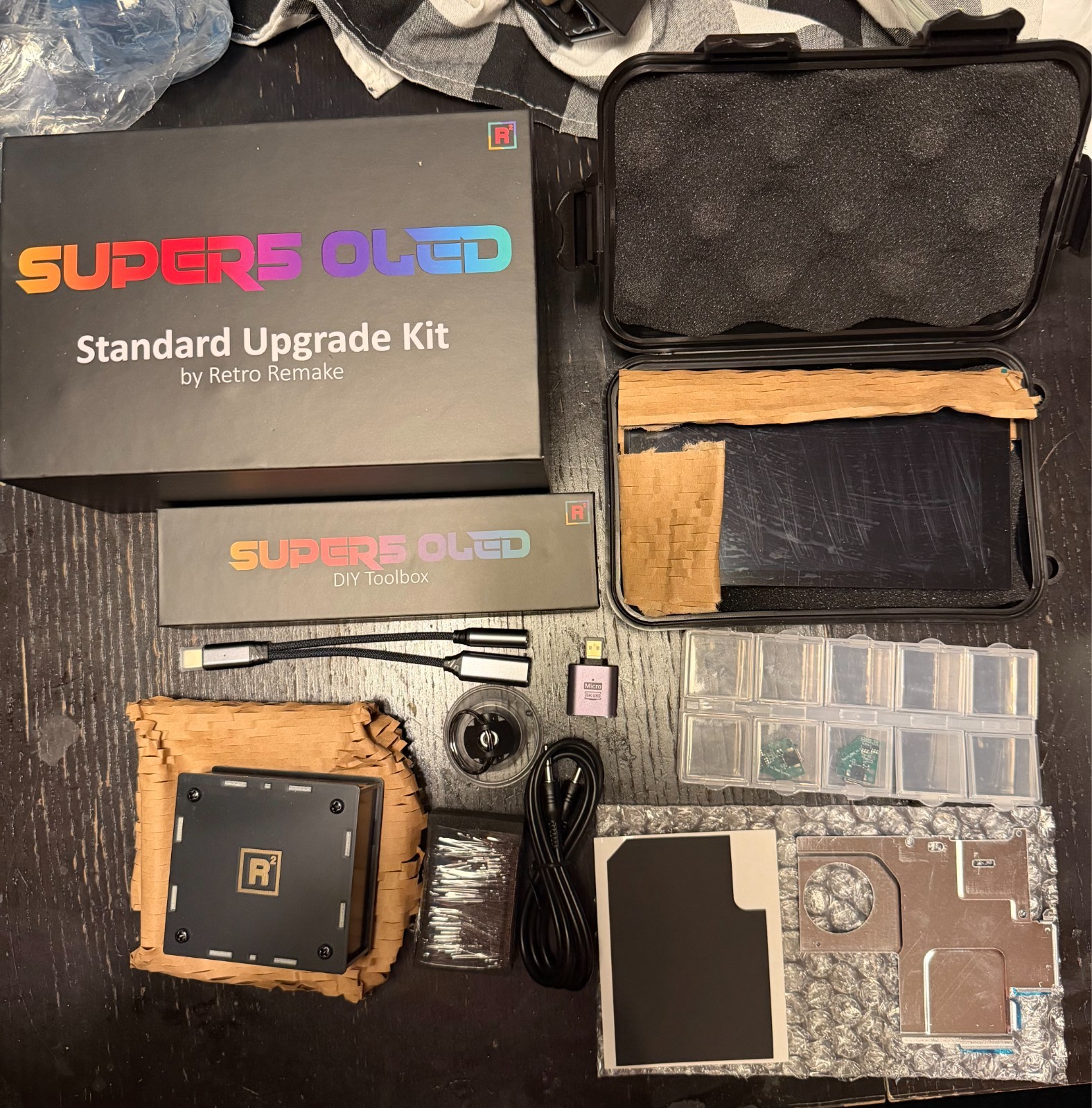 SUPER5 OLED Touch / SUPER5 HDMI – Standard Upgrade Kit by RetroRemake Taki Udon