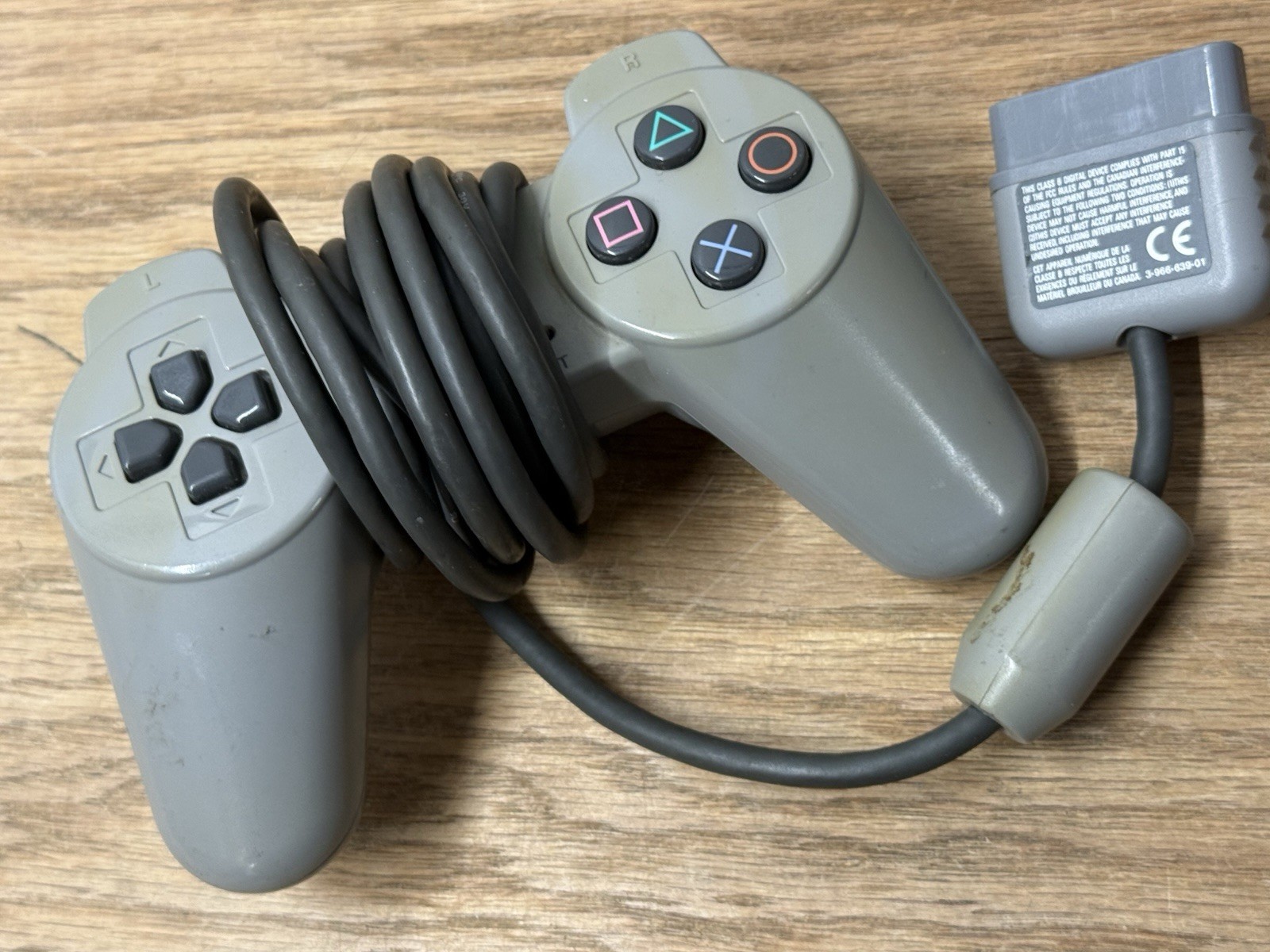 Sony PlayStation 1 (PS1) Gray Console Gaming System SCPH-7501 Tested