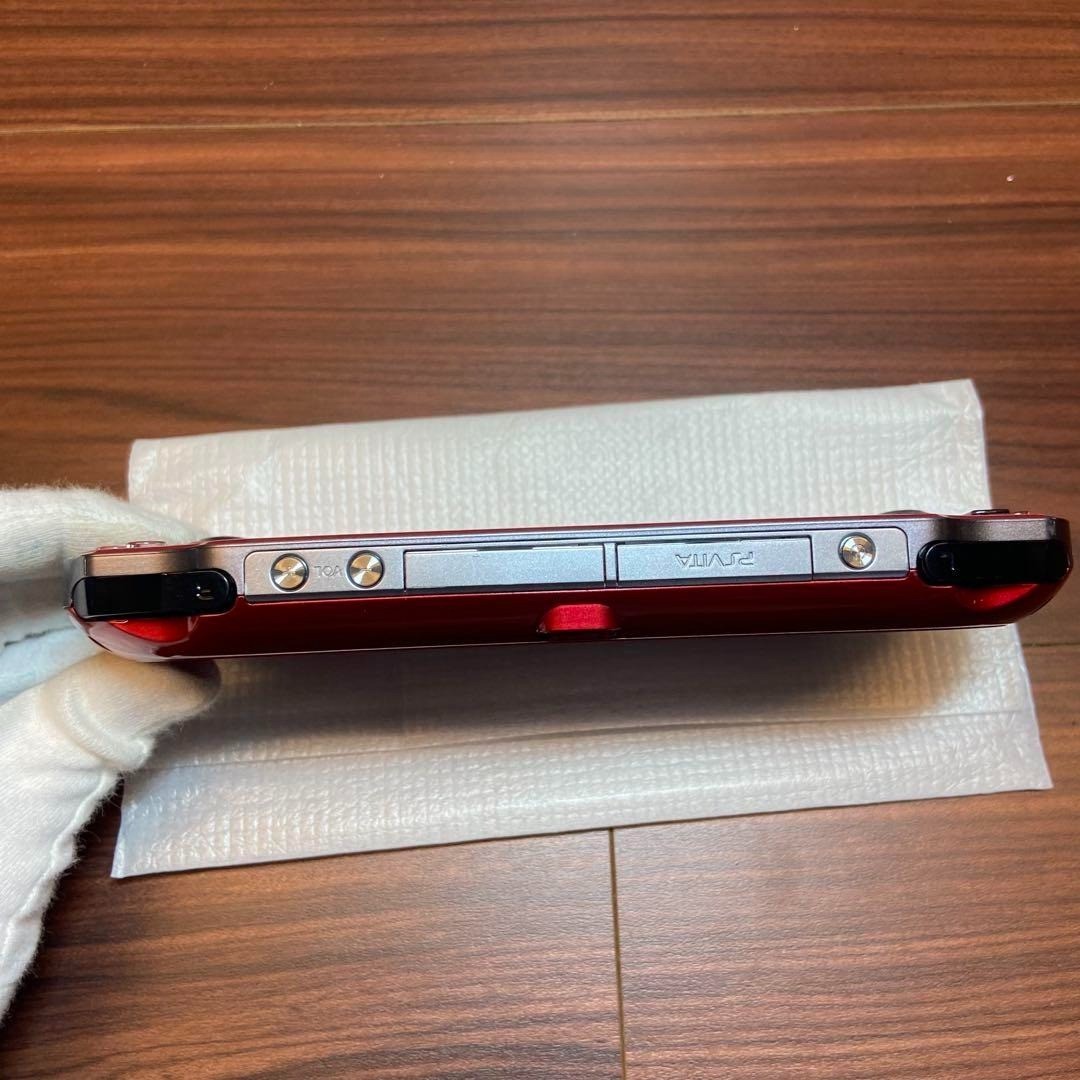 PSVita 1000 Cosmic Red Console 3686 From Japan