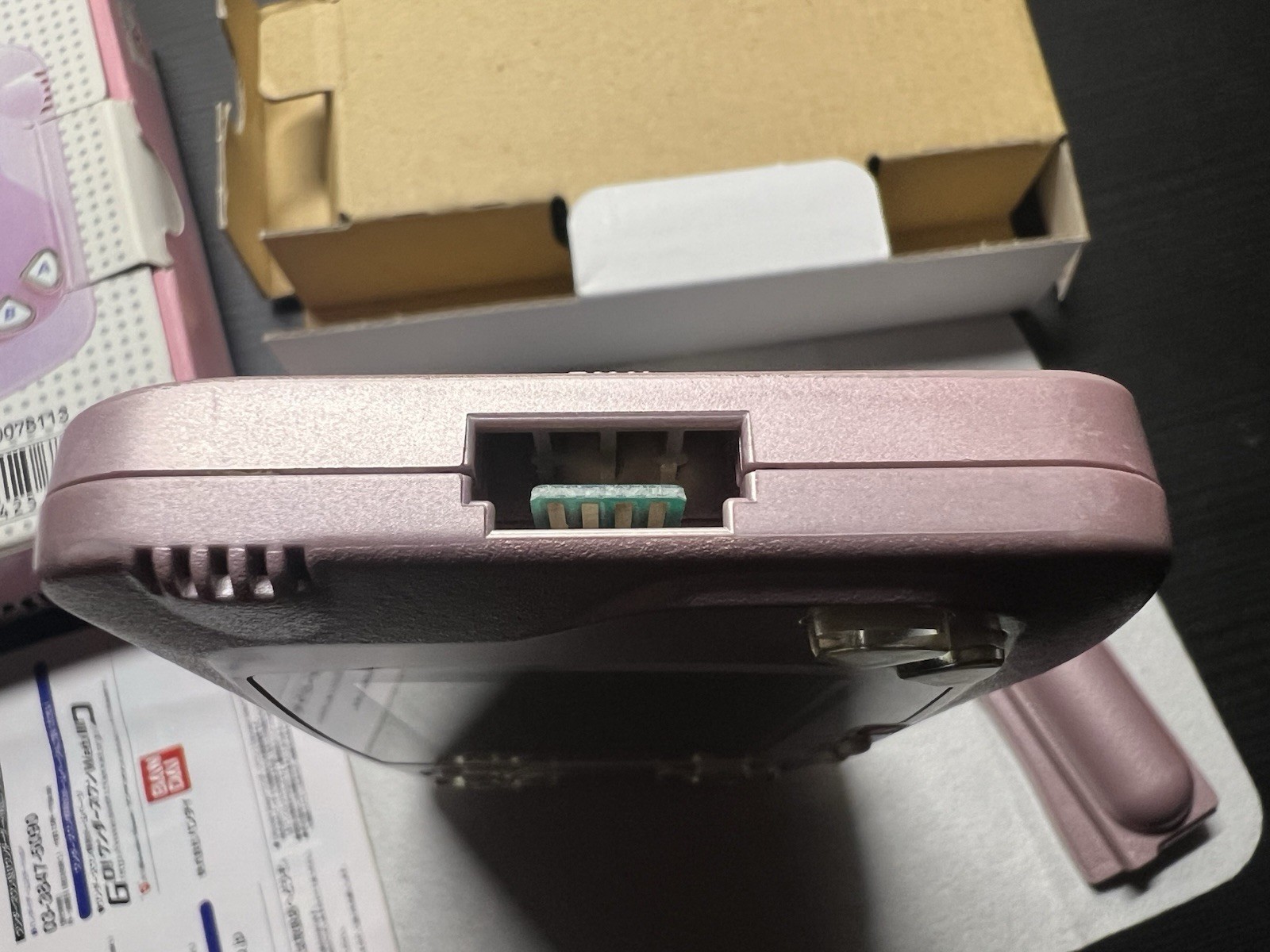 Bandai WonderSwan Color WSC With Box & IPS Screen & New Glass Lens