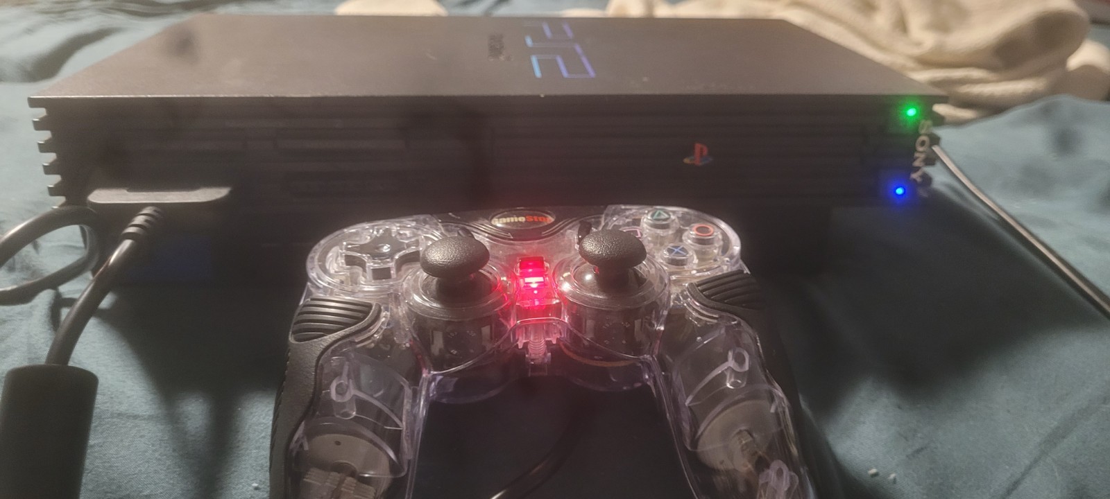 Sony PlayStation 2 PS2 Phat Fat Black Console Fully-Functional
