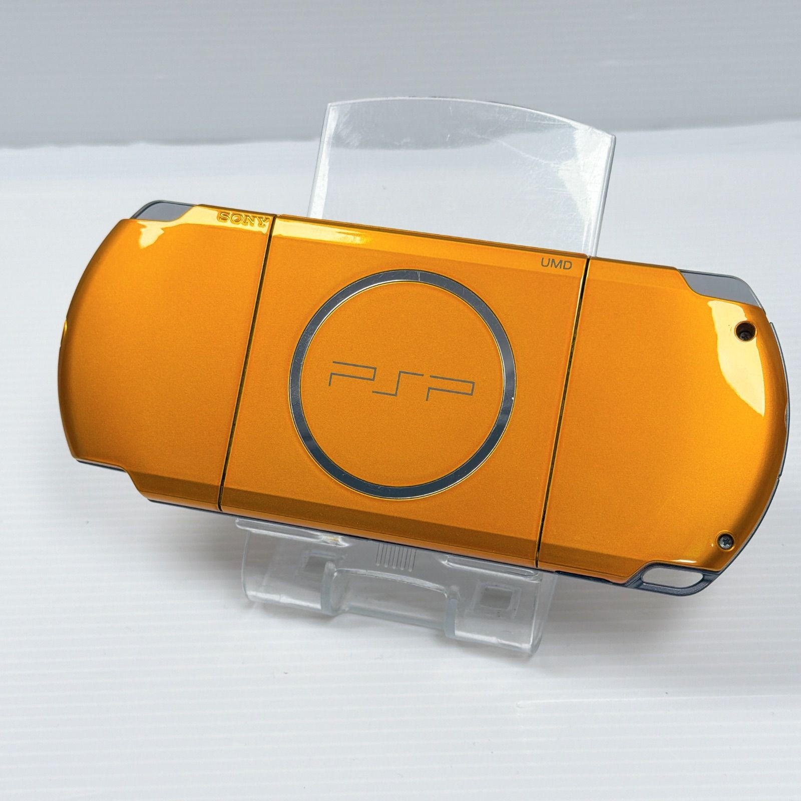 Sony PSP 3000 Bright Yellow Console PSP-3000 Tested w/ 128MB Card JP