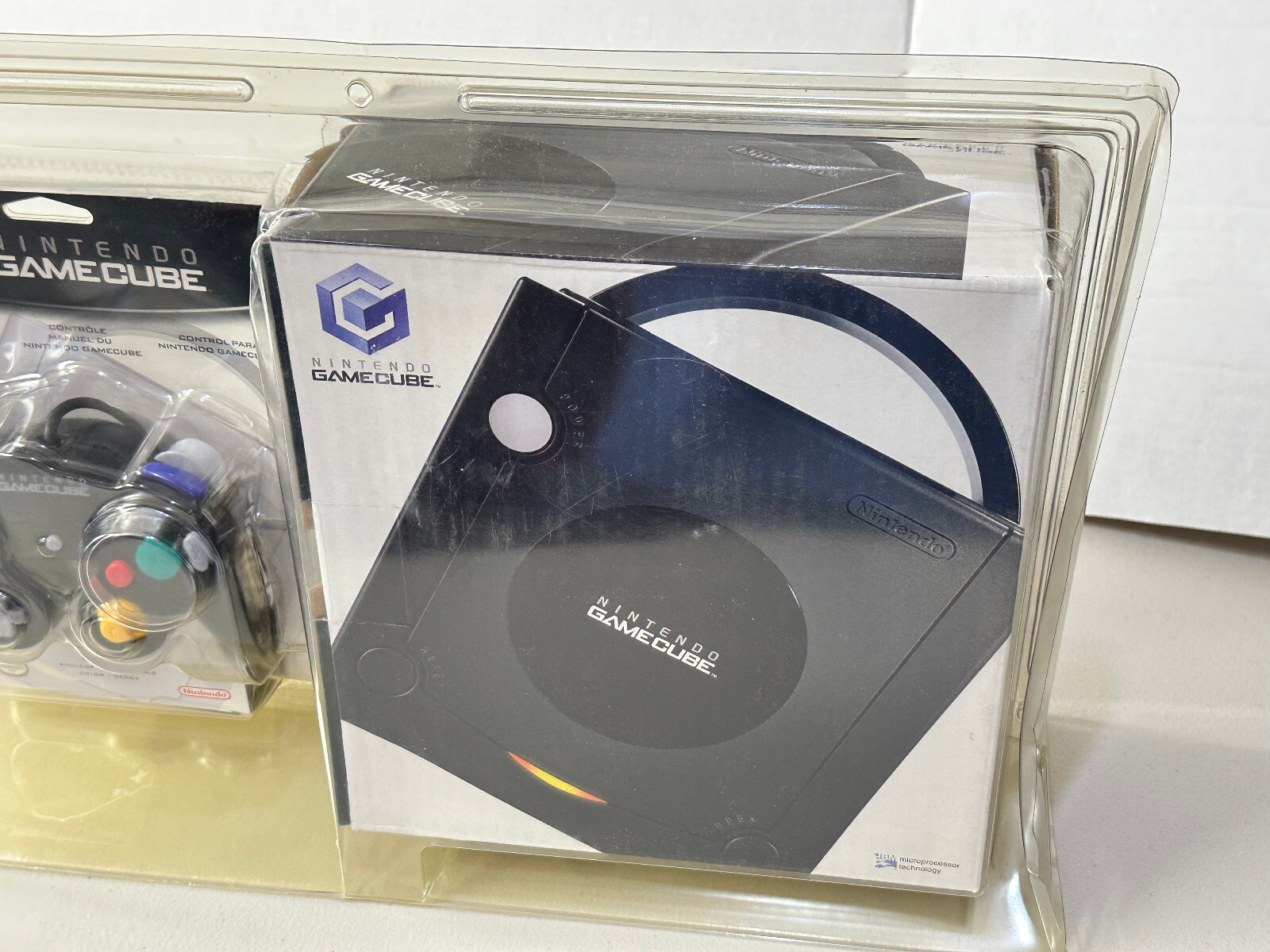 New! Nintendo GameCube Jet Black Extra Controller Memory.. Bundle -Blister Pack-