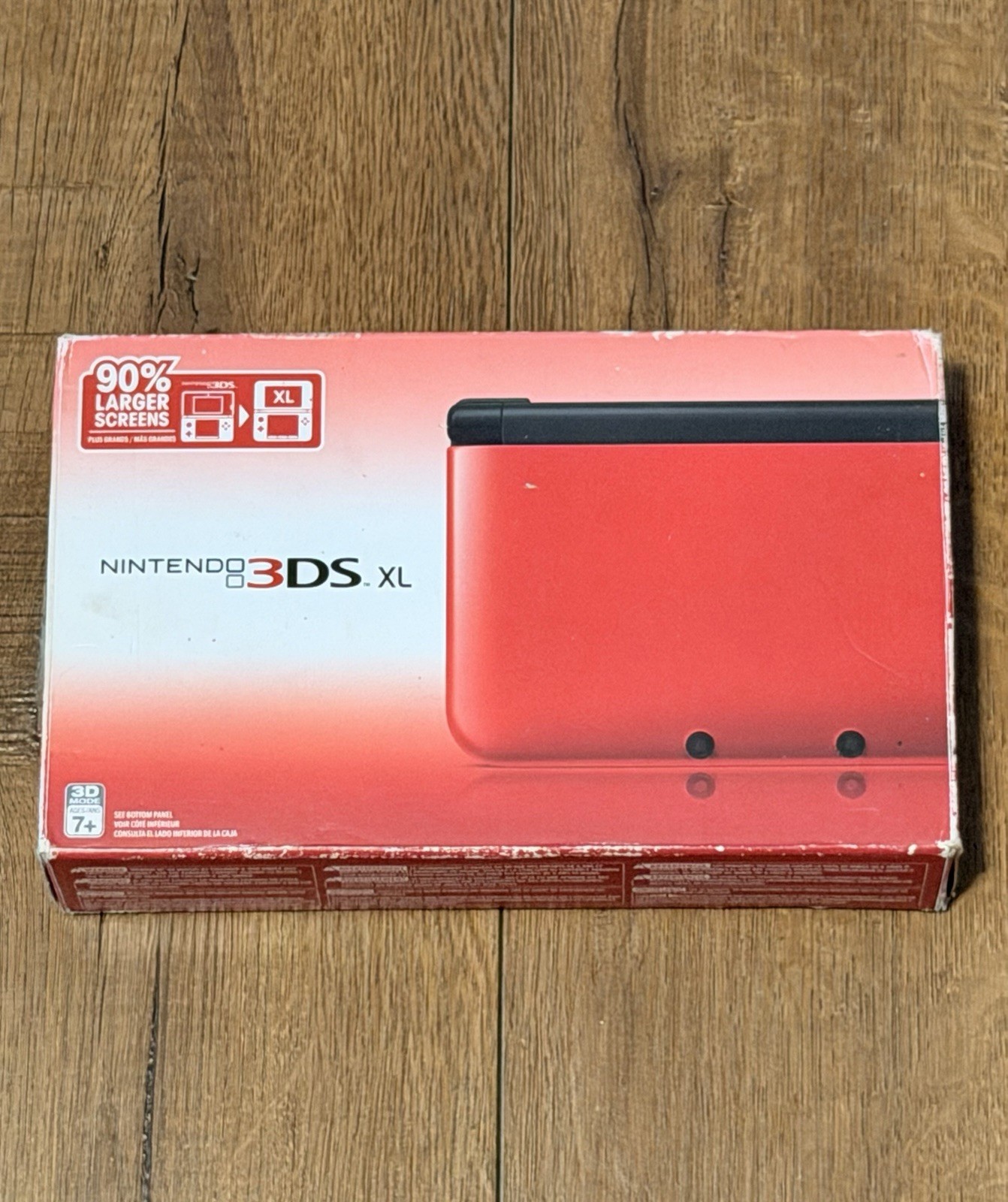 Nintendo 3DS XL Red & Black Handheld Console CIB Complete *READ tested Fast Ship