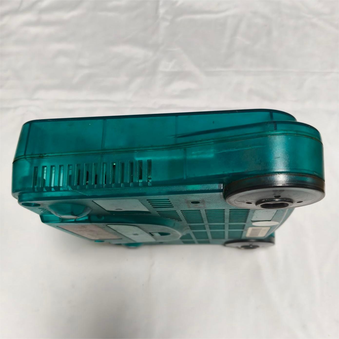 USA Nintendo N64 Console Systemv Clear Shell Bundle W/Oem controller Cords