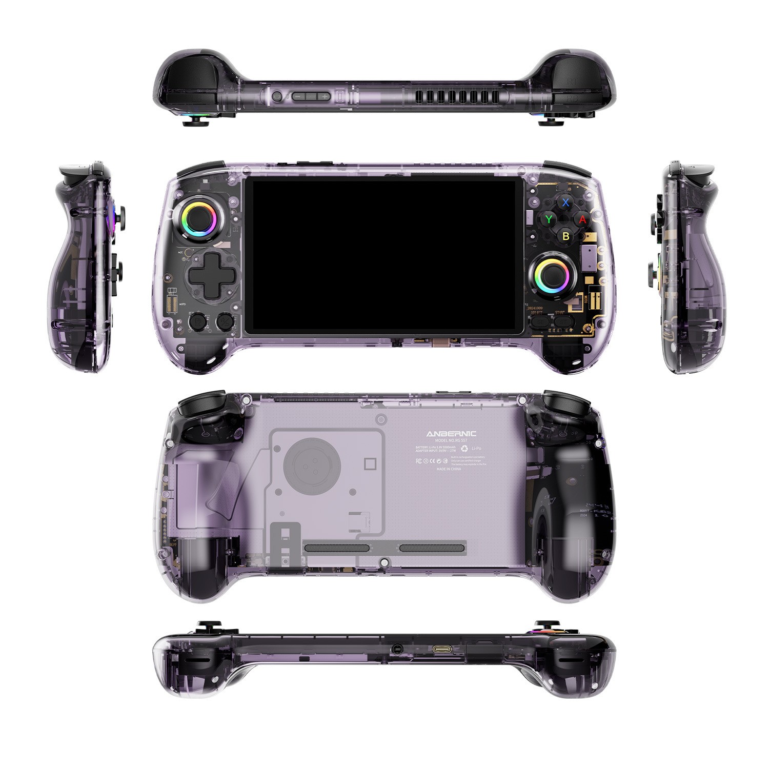 RG557 Android 14, 5.48-inch 12+256G Capacitive Joystick Handheld
