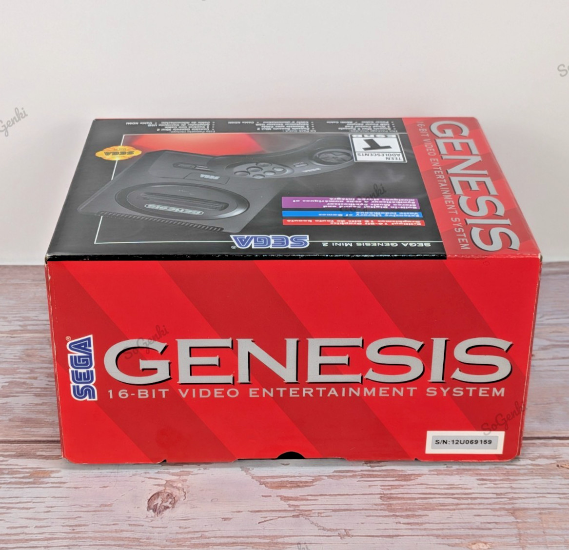 Sega Genesis Mini 2 Console + 1 Controller w/ 60 Games CD North America Version