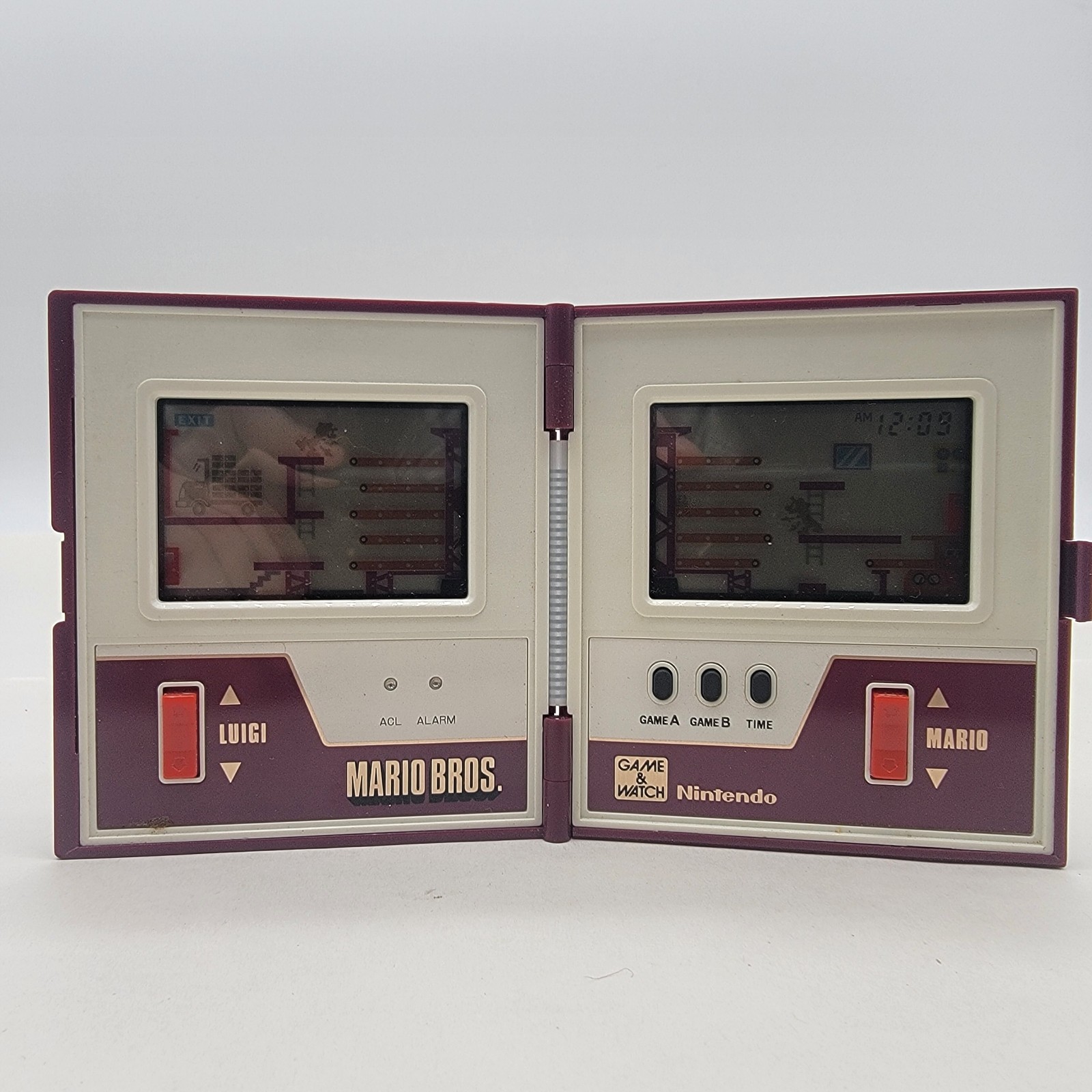 Vintage Nintendo GAME AND WATCH MW-56 Multi-Screen MARIO BROS. 1983