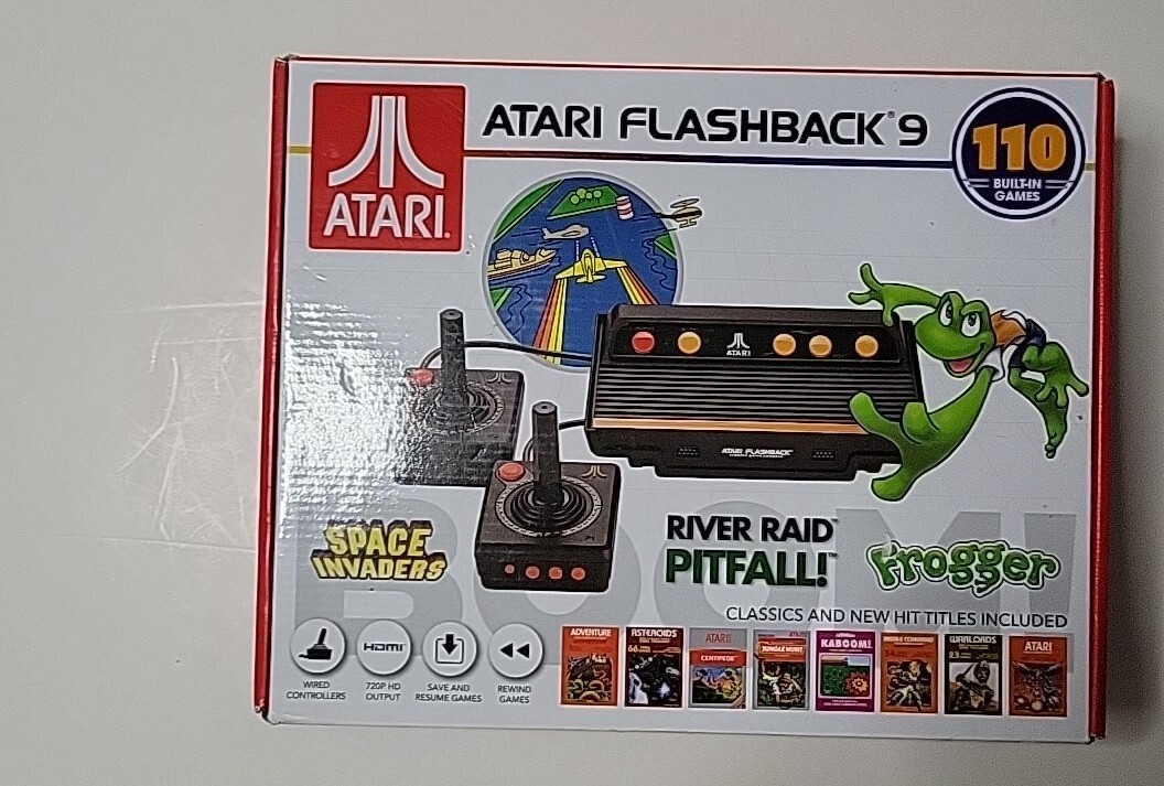 Atari Flashback 9 Deluxe AR3050S in Box w/ 2GB SD Slot