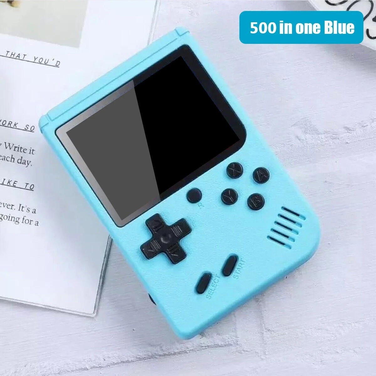 Handheld Retro Game Console 500+ Classic Games TV AV Output 1020mAh Kids Adults