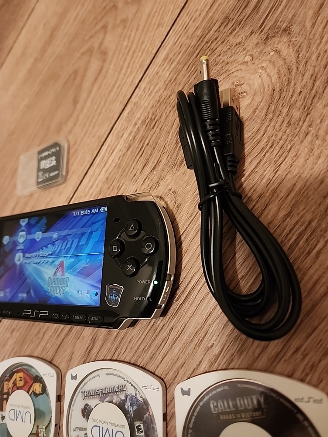 Sony PlayStation Portable PSP 3001 Black + GTA Vice City / China Town Games …