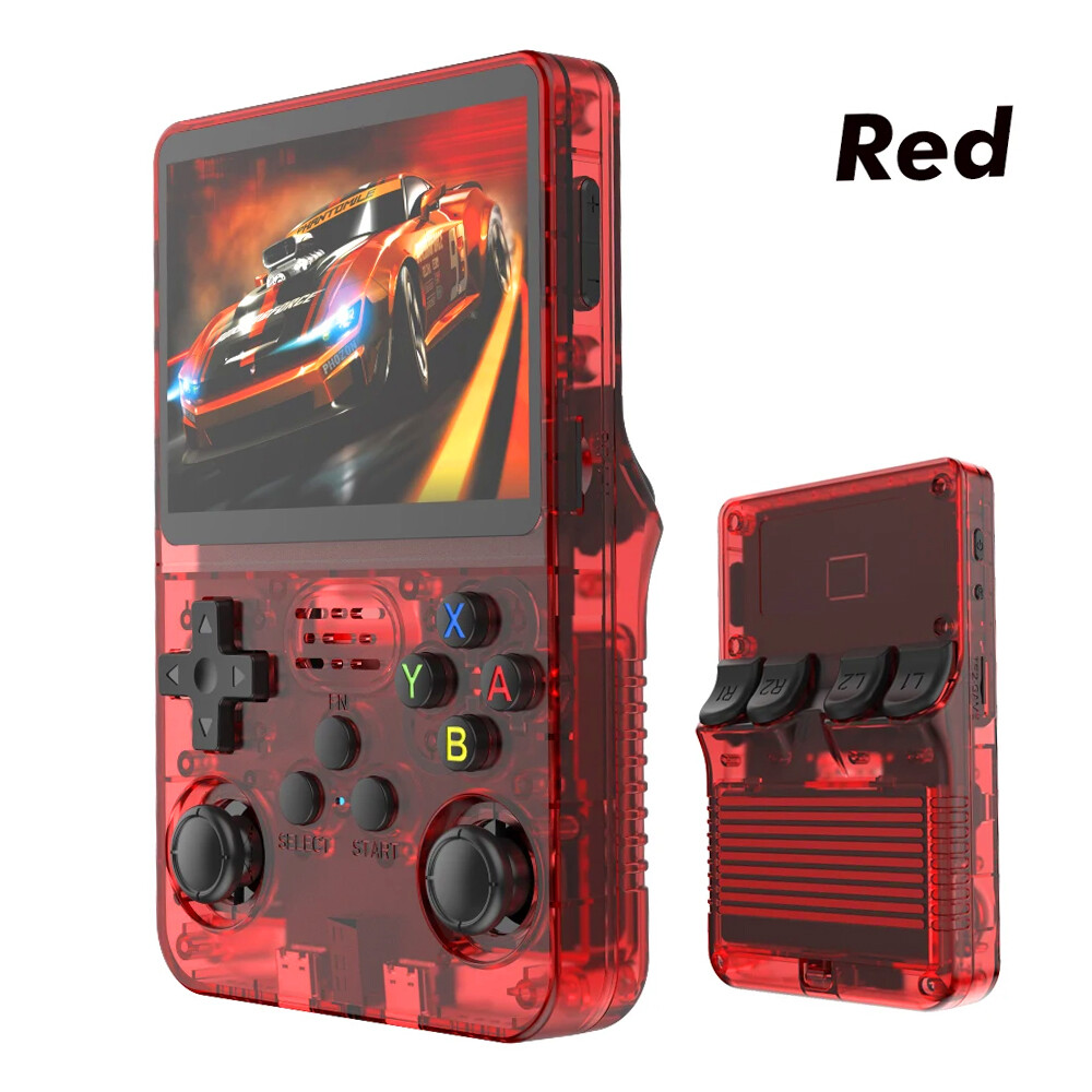 Retro Handheld Video Game Console 64-128GB 20000 Games 3.5 Inch IPS Screen R36S